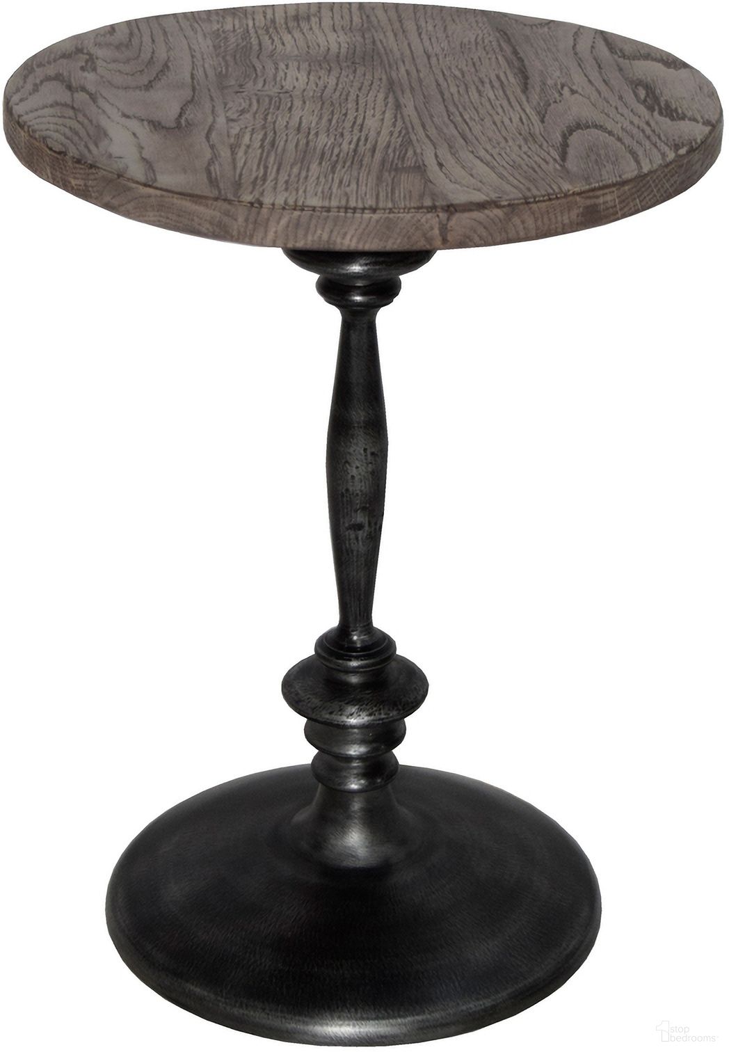 The appearance of Bayside Jensen 16 Inch Round Oak Side Table In Dark Brown designed by Moti in the transitional interior design. This dark brown piece of furniture was selected by 1StopBedrooms from Bayside Collection to add a touch of cosiness and style into your home. Sku: 92107002. Material: Wood.