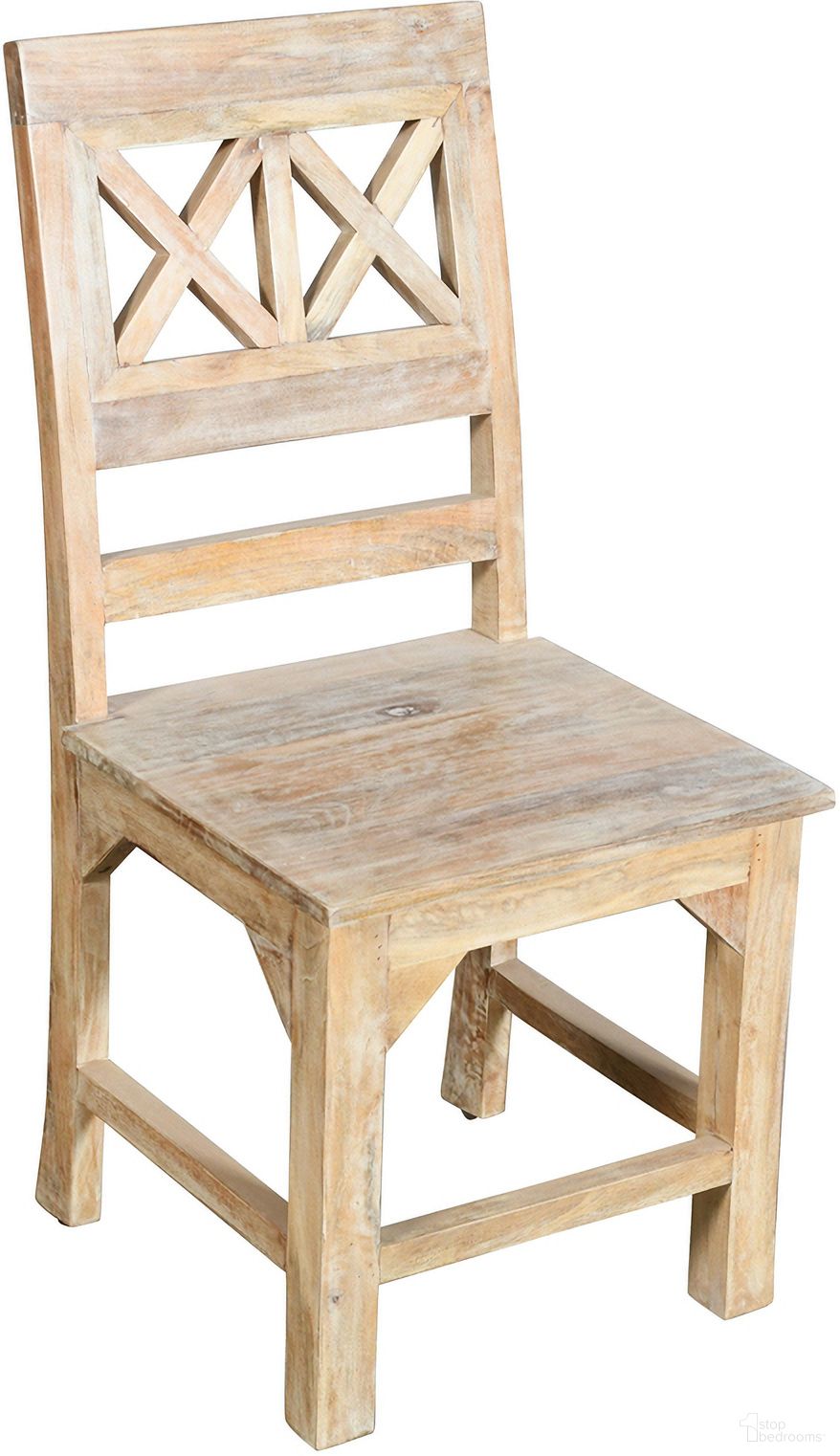 The appearance of Bayside Jensen Dining Chairs Set of 2 In Natural designed by Moti in the country / farmhouse interior design. This natural piece of furniture  was selected by 1StopBedrooms from Bayside Collection to add a touch of cosiness and style into your home. Sku: 99111001. Material: Wood. Chair Type: Side Chair.