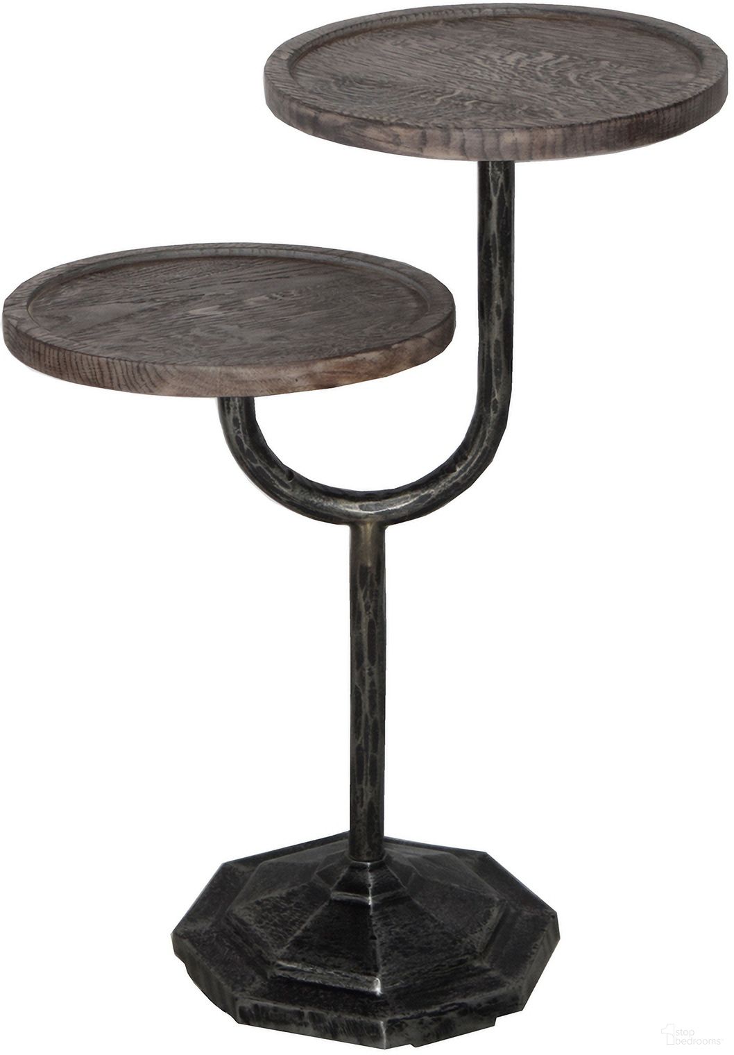The appearance of Bayside Jensen Oak Side Tray-Top Tables In Dark Brown designed by Moti in the transitional interior design. This dark brown piece of furniture  was selected by 1StopBedrooms from Bayside Collection to add a touch of cosiness and style into your home. Sku: 92107001. Material: Wood.
