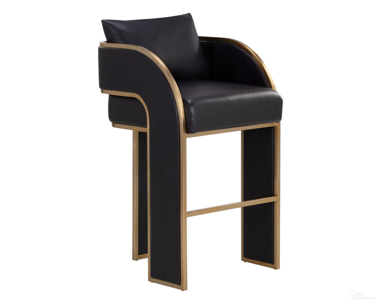 Baz Barstool In Napa Black