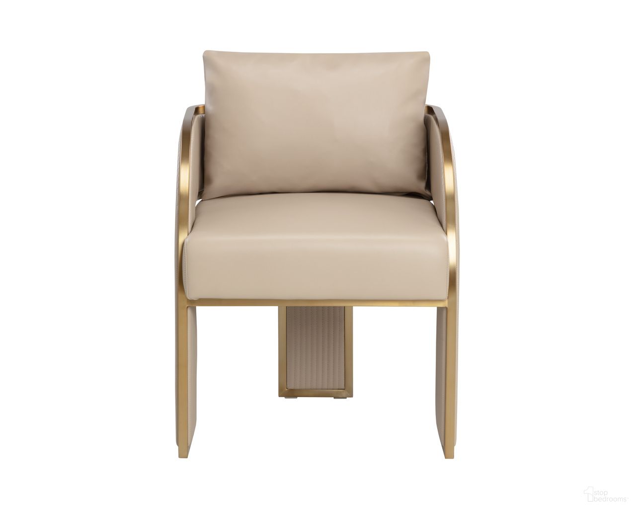 Baz Dining Armchair In Napa Beige