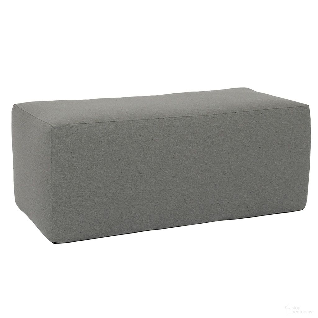 The appearance of Bazaar 24" x 48" Rectangle Coffee Table and Ottoman in Heritage Granite designed by Sunset West in the modern / contemporary interior design. This heritage granite piece of furniture  was selected by 1StopBedrooms from Bazaar Collection to add a touch of cosiness and style into your home. Sku: SWPouf-CO2448-CSH. Material: Sunbrella.