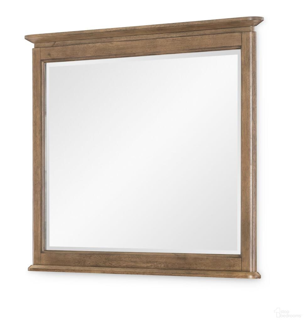 The appearance of Beacon Hill Mirror In Dusted Barley designed by Legacy Classic in the traditional interior design. This dusted barley piece of furniture  was selected by 1StopBedrooms from Beacon Hill Collection to add a touch of cosiness and style into your home. Sku: 4650-0200. Material: Oak Veneer.