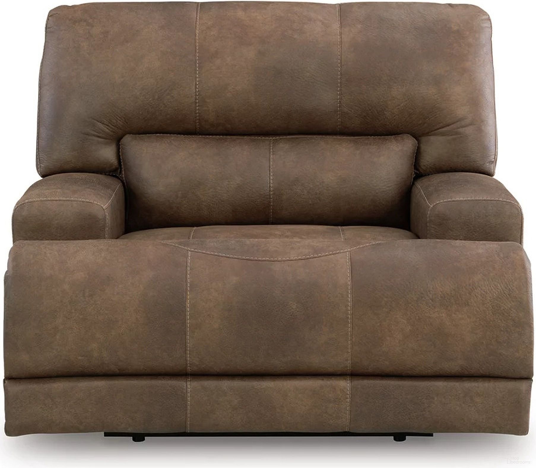 The appearance of Bealeaf Power Recliner In Earth designed by Signature Design by Ashley in the modern / contemporary interior design. This earth piece of furniture was selected by 1StopBedrooms from Bealeaf Collection to add a touch of cosiness and style into your home. Sku: NC9180282. Material: Faux Leather.