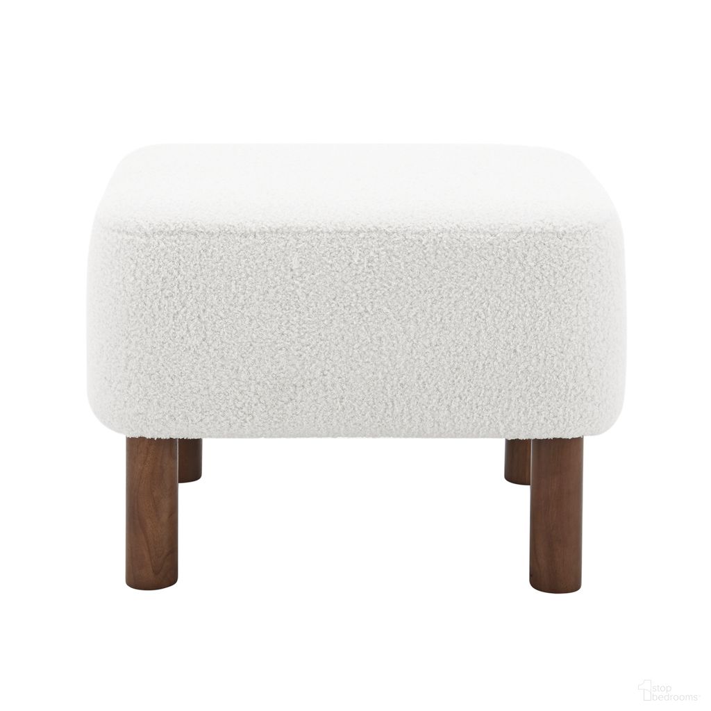 The appearance of Beatrice Stool In White designed by Euro Style in the modern / contemporary interior design. This white piece of furniture was selected by 1StopBedrooms from Beatrice Collection to add a touch of cosiness and style into your home. Sku: 94272-WHT. Material: Fabric.