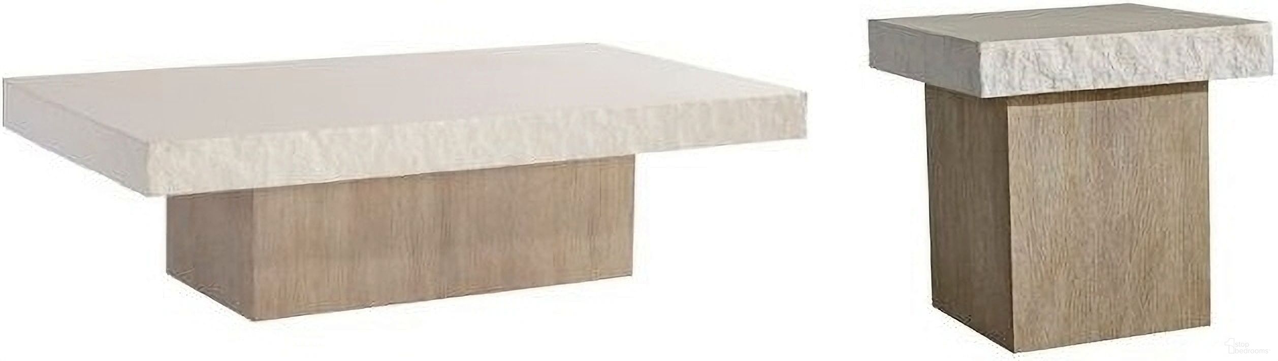 The appearance of Beauclair Occasional Table Set In Flaxen designed by Bernhardt in the modern / contemporary interior design. This flaxen piece of furniture  was selected by 1StopBedrooms from Beauclair Collection to add a touch of cosiness and style into your home. Sku: 550021;550111. Material: Concrete.