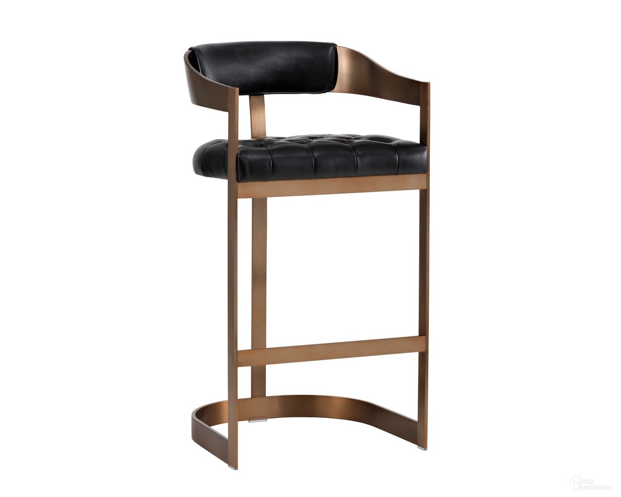 Beaumont Barstool In Cantina Black