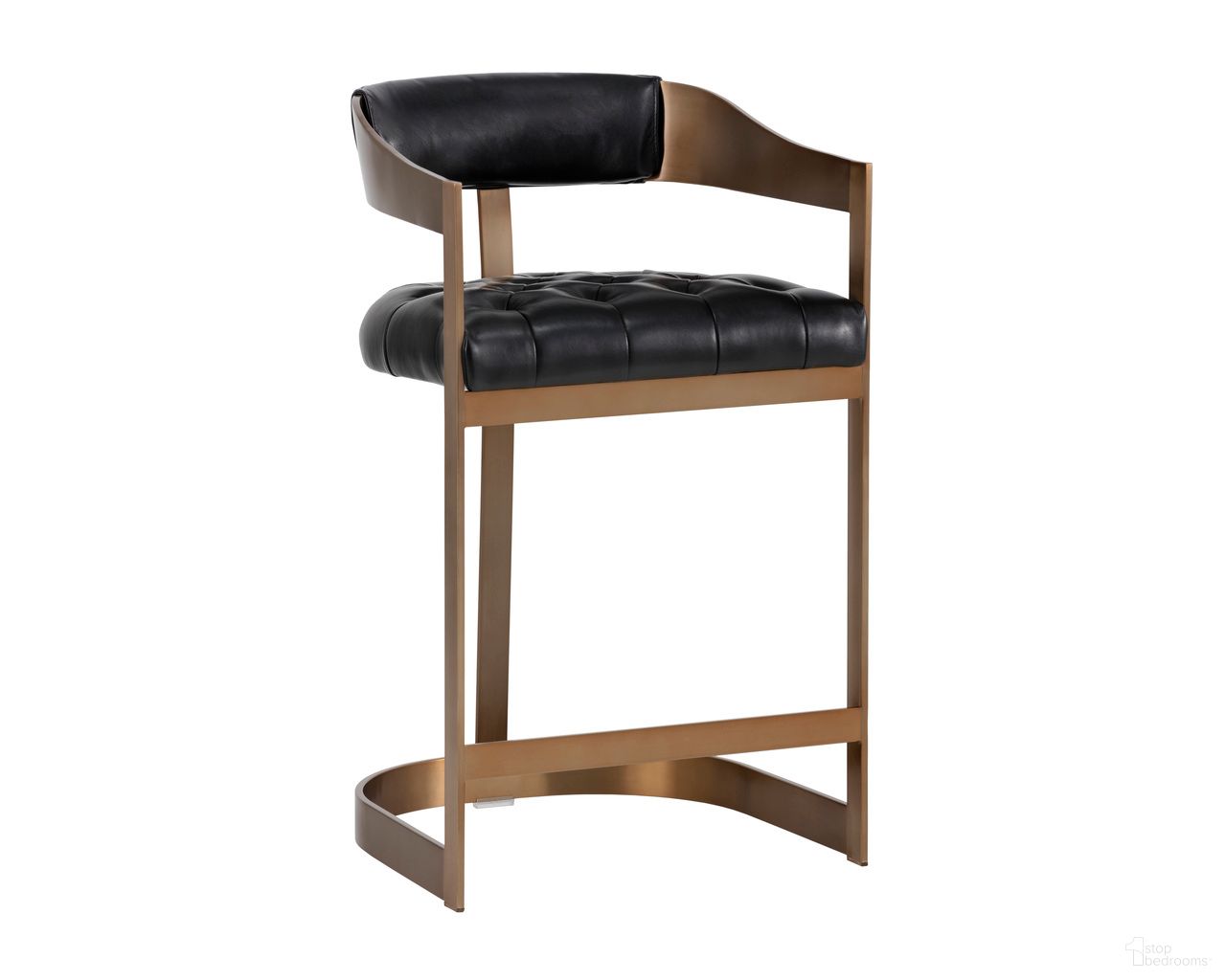 Beaumont Counter Stool In Cantina Black