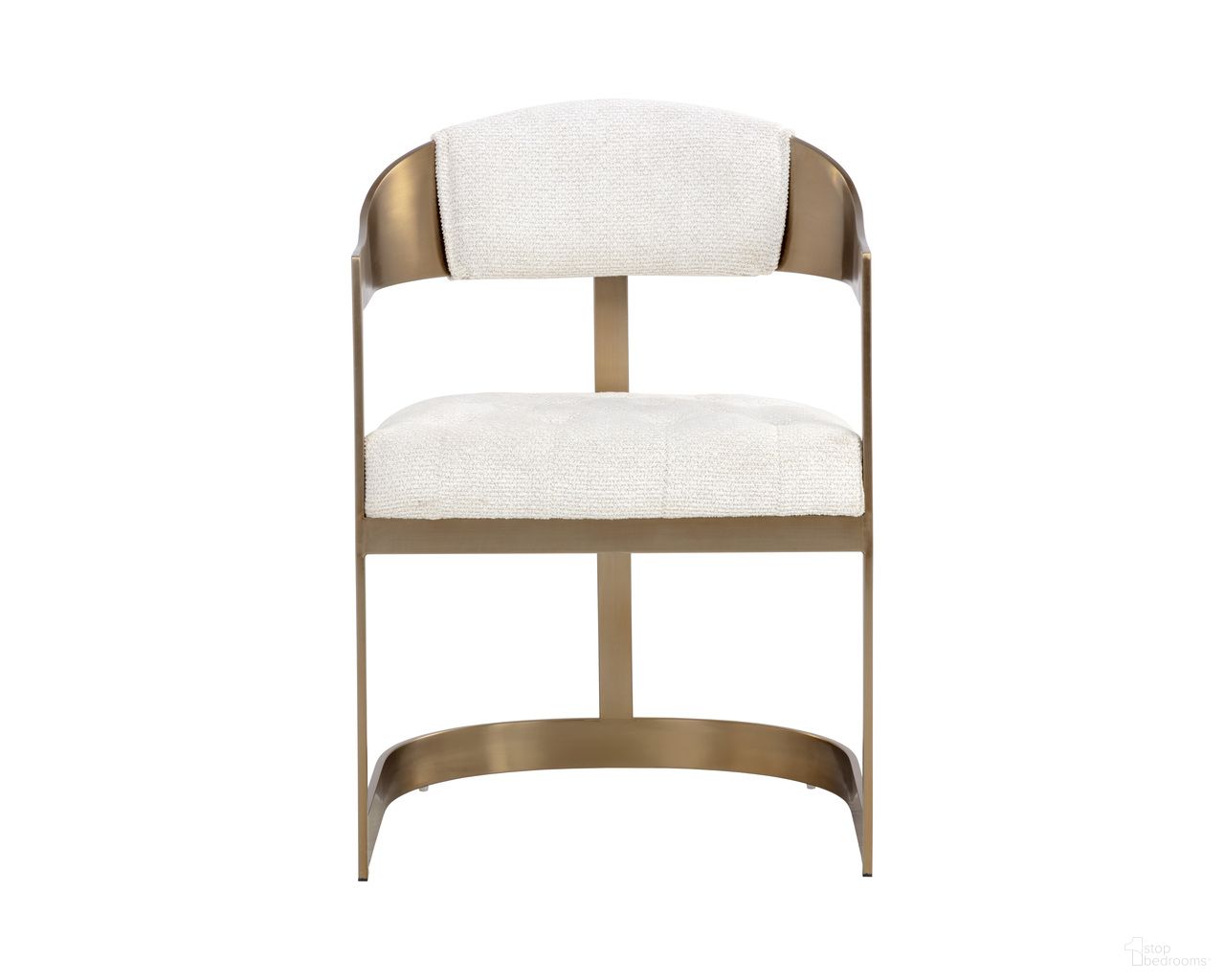 Beaumont Dining Armchair In Rhea Light Barley