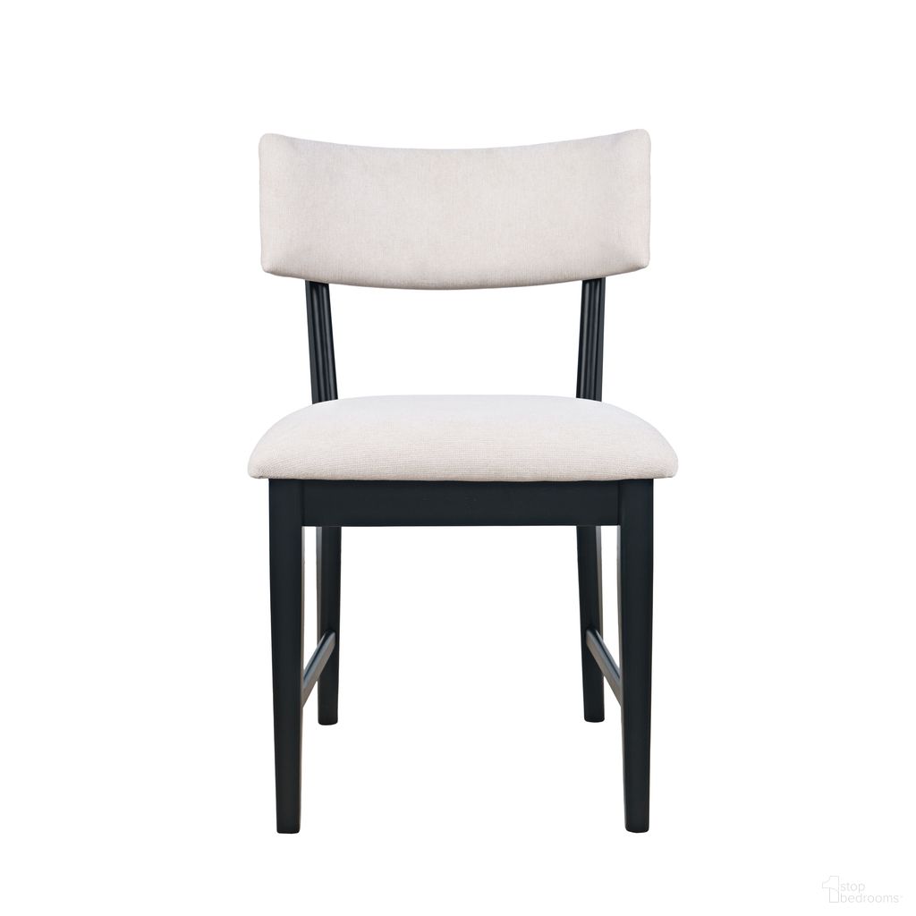 The appearance of Beck Upholstered Split Back Dining Chair Set of 2 In Black designed by Jofran in the modern / contemporary interior design. This black piece of furniture was selected by 1StopBedrooms from Auden Collection to add a touch of cosiness and style into your home. Sku: 2421-BECKBLK. Material: Rubberwood. Chair Type: Side Chair.