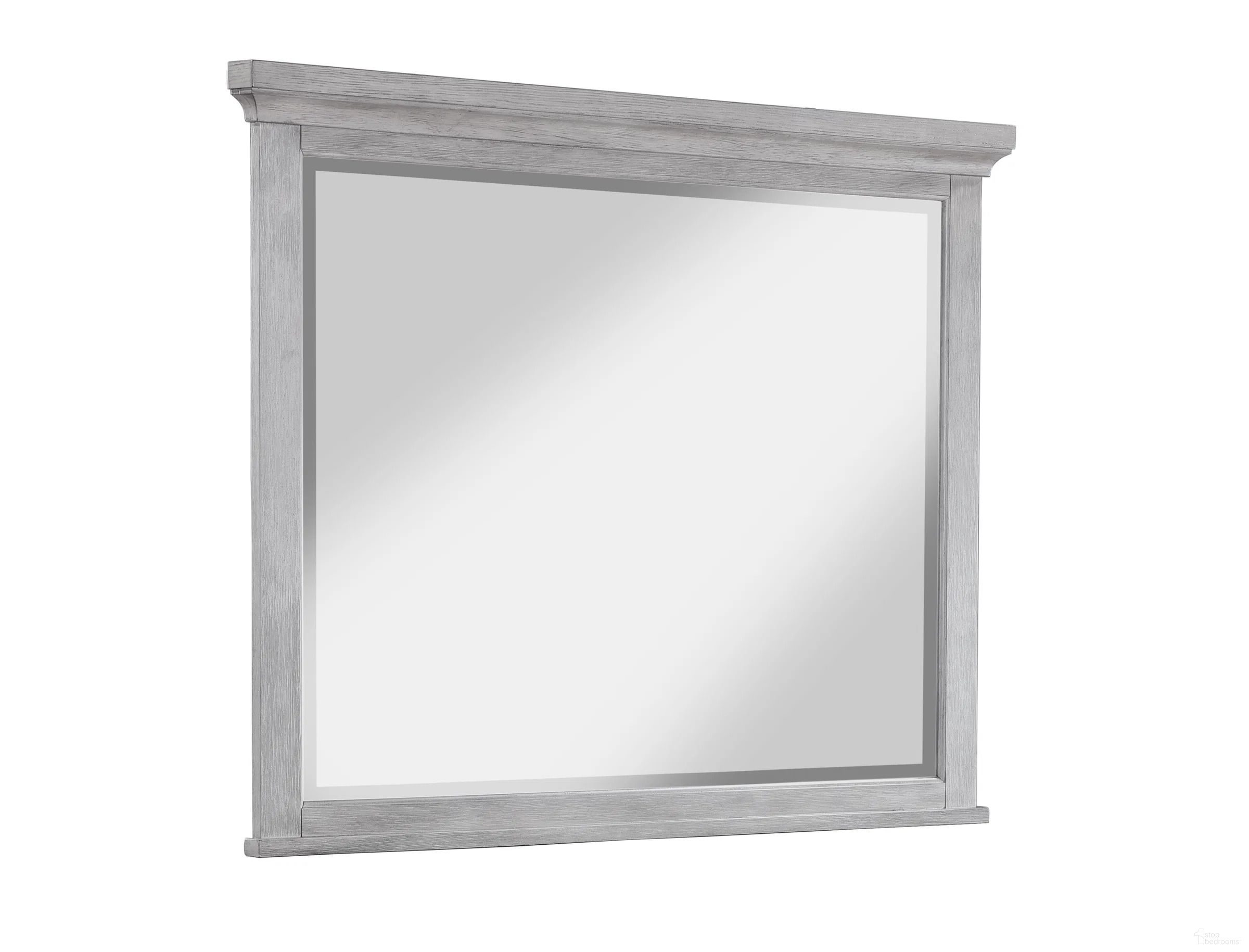 Beckett Dresser Mirror In Greige