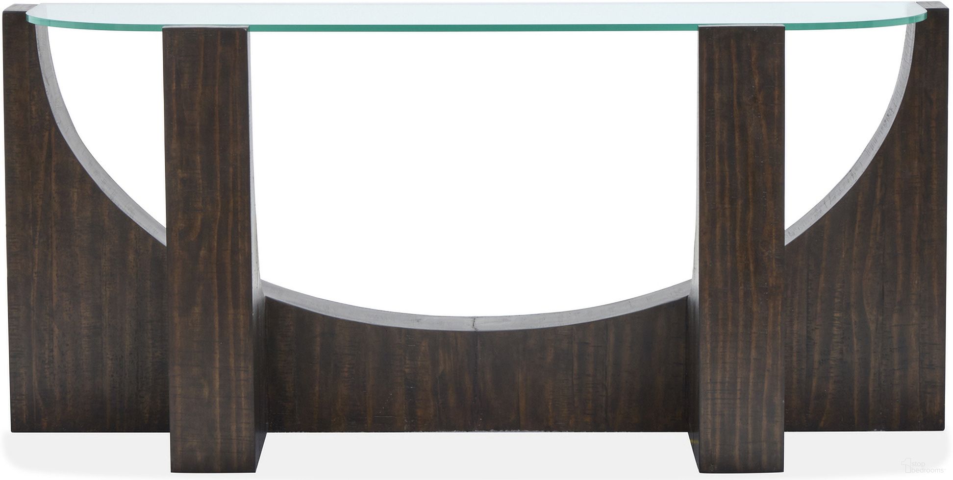 The appearance of Beckham Console Sofa Table In Rustic Tavern designed by Magnussen in the modern / contemporary interior design. This rustic tavern piece of furniture was selected by 1StopBedrooms from Beckham Collection to add a touch of cosiness and style into your home. Sku: T6336-86. Material: Pine Veneer.