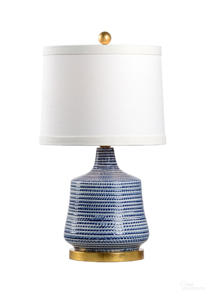 The appearance of Beehive Lamp In Blue and White designed by Chelsea House in the modern / contemporary interior design. This blue/white piece of furniture was selected by 1StopBedrooms from Chelsea House Misc Collection to add a touch of cosiness and style into your home. Sku: 69388. Material: Porcelain.