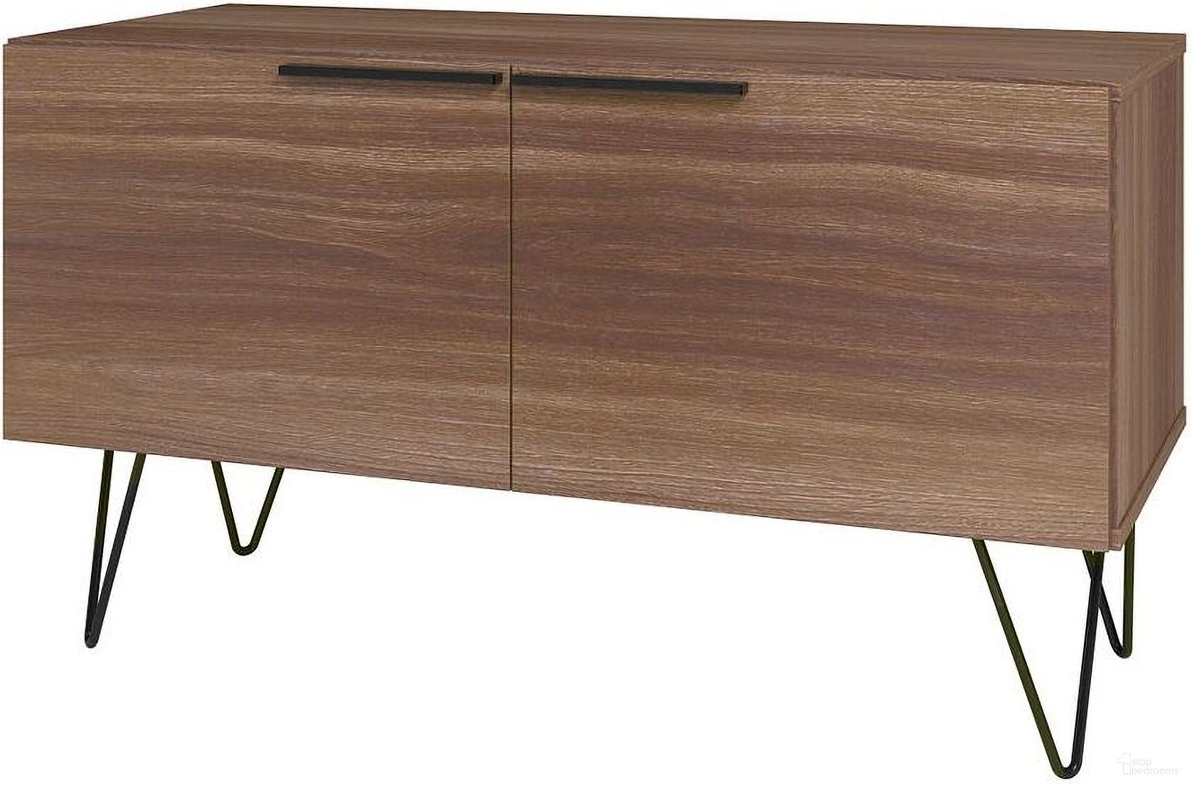 The appearance of Beekman 35.43 Accent Cabinet With 2 Shelves In Brown designed by Manhattan Comfort in the transitional interior design. This brown piece of furniture was selected by 1StopBedrooms from Beekman Collection to add a touch of cosiness and style into your home. Sku: 402AMC180. Material: MDF.