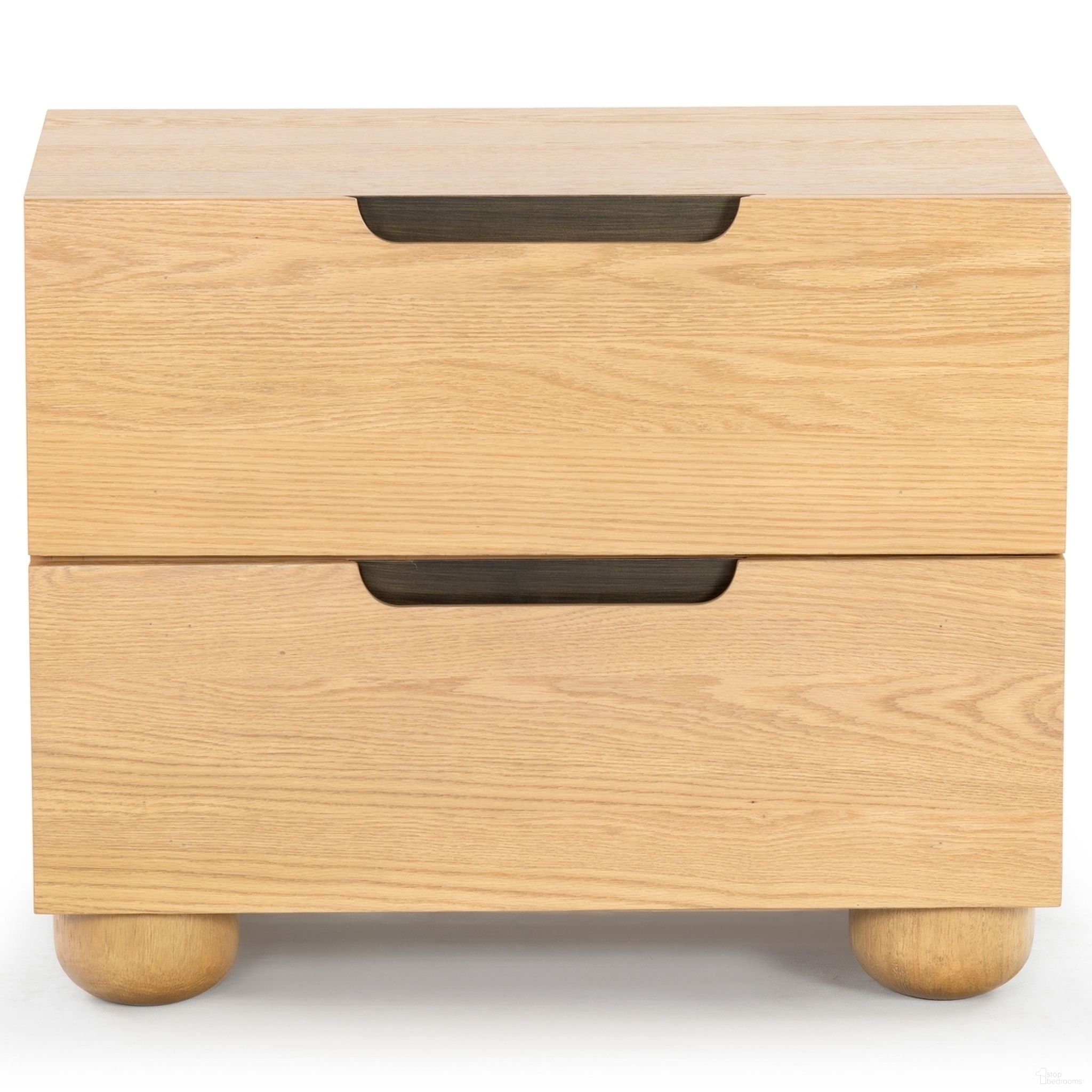 The appearance of Beethoven Wood 2 Drawer Nightstand In Natural designed by Safavieh Couture in the modern / contemporary interior design. This natural piece of furniture  was selected by 1StopBedrooms from Beethoven Collection to add a touch of cosiness and style into your home. Sku: SFV2171A. Material: Rubberwood.