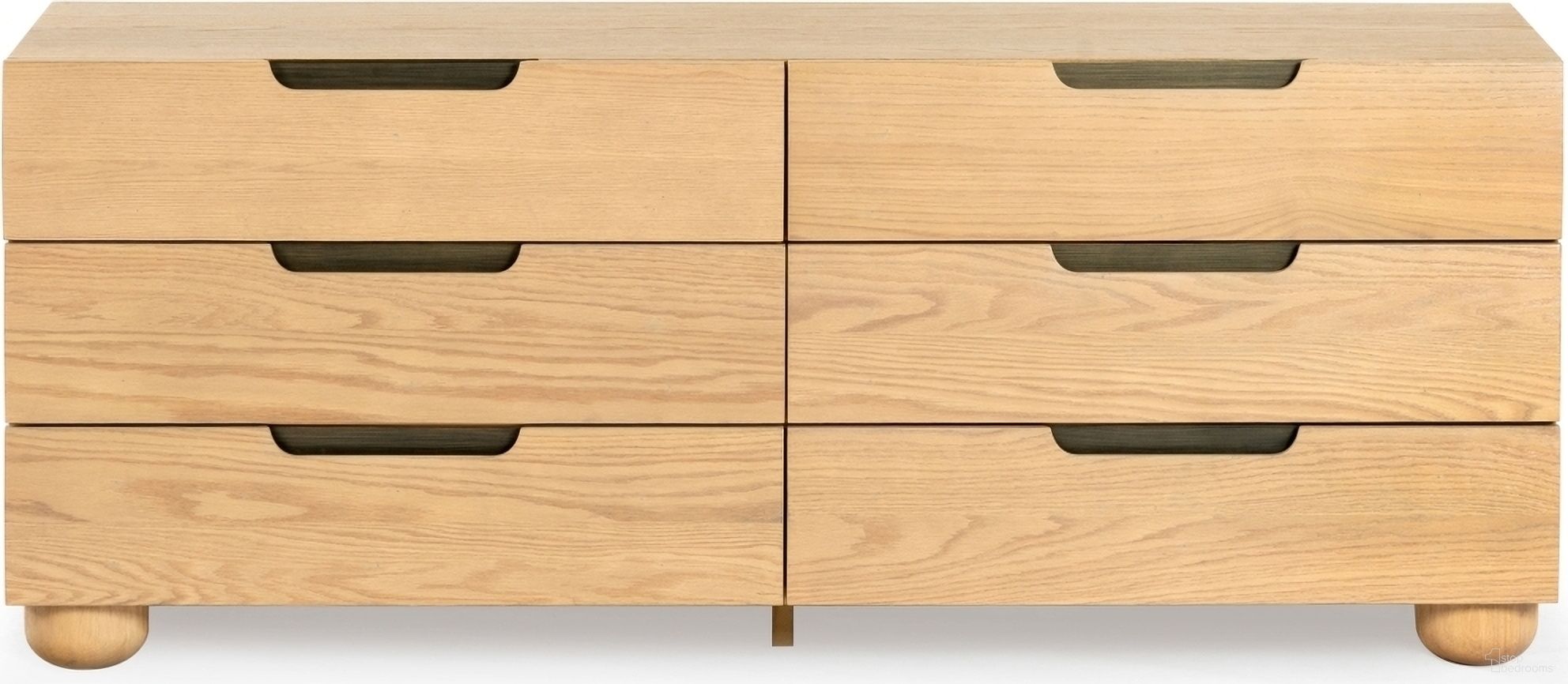 The appearance of Beethoven Wood 6 Drawer Dresser In Natural designed by Safavieh Couture in the modern / contemporary interior design. This natural piece of furniture was selected by 1StopBedrooms from Beethoven Collection to add a touch of cosiness and style into your home. Sku: SFV2172A. Material: Rubberwood.