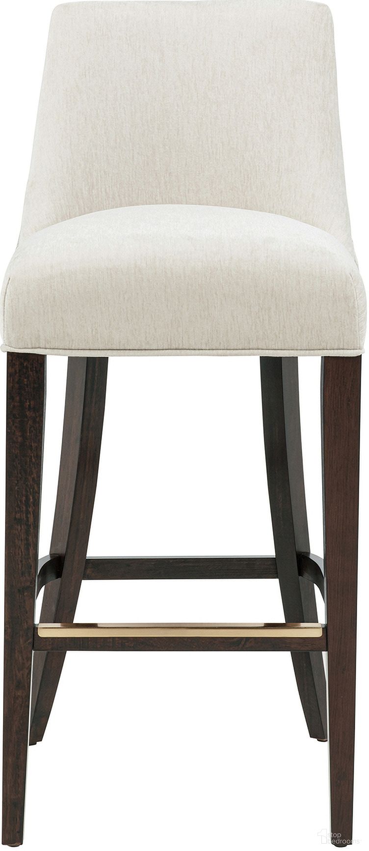 The appearance of Beever Barstool In Cream designed by Manhattan Comfort in the modern / contemporary interior design. This cream piece of furniture was selected by 1StopBedrooms from Beever Collection to add a touch of cosiness and style into your home. Sku: BS027-CR. Material: Rubberwood.