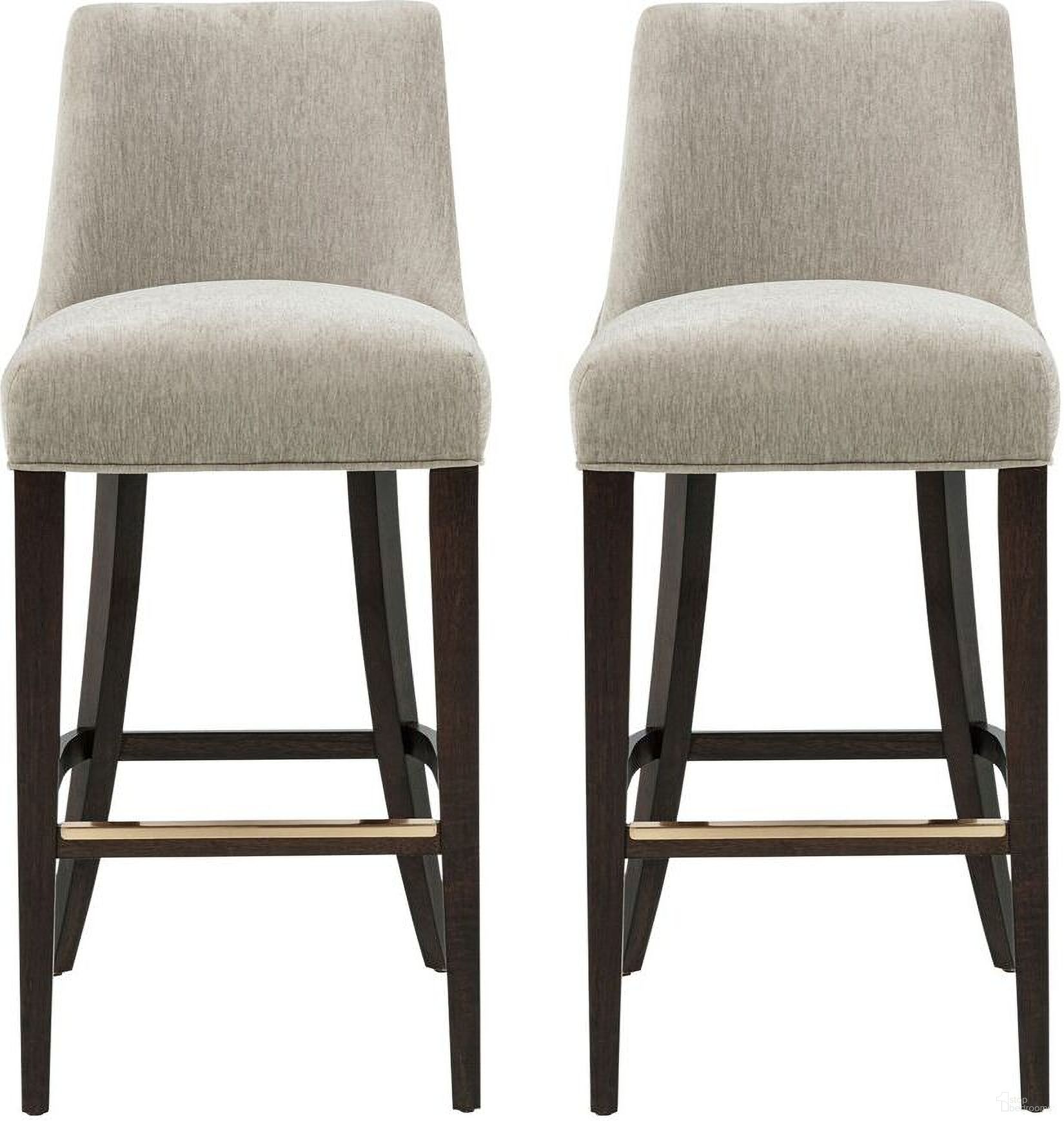 The appearance of Beever Barstool Set of 2 In Taupe designed by Manhattan Comfort in the modern / contemporary interior design. This taupe piece of furniture was selected by 1StopBedrooms from Beever Collection to add a touch of cosiness and style into your home. Sku: BS027-TP;BS027-TP. Material: Rubberwood.