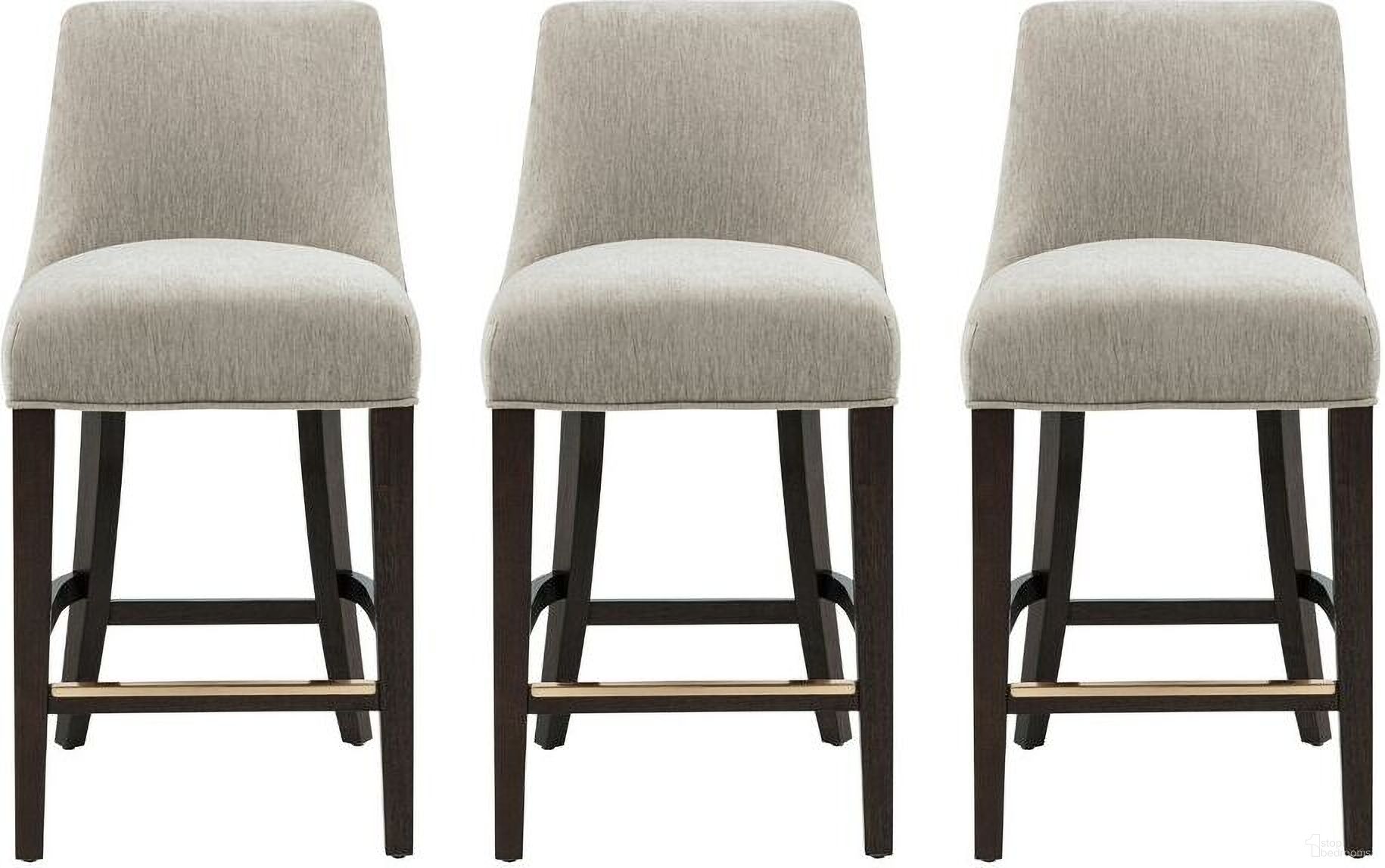 The appearance of Beever Counter Stool Set of 3 In Taupe designed by Manhattan Comfort in the modern / contemporary interior design. This taupe piece of furniture was selected by 1StopBedrooms from Beever Collection to add a touch of cosiness and style into your home. Sku: CS024-TP;CS024-TP;CS024-TP. Material: Rubberwood.