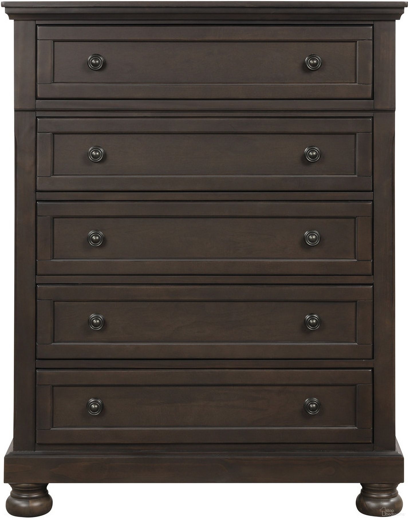 The appearance of Begonia Chest In Brown designed by Homelegance in the transitional interior design. This brown piece of furniture was selected by 1StopBedrooms from Begonia Collection to add a touch of cosiness and style into your home. Sku: 1718GY-9. Material: Wood.