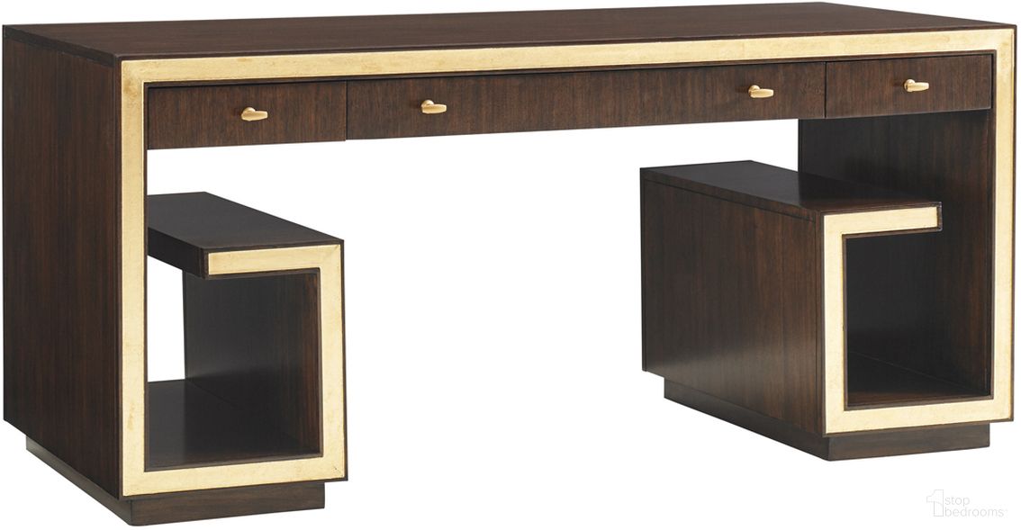 The appearance of Bel Aire Brentwood Writing Desk In Hollywood designed by Sligh in the transitional interior design. This hollywood piece of furniture was selected by 1StopBedrooms from Bel Aire Collection to add a touch of cosiness and style into your home. Sku: 307HW-410. Material: Wood.