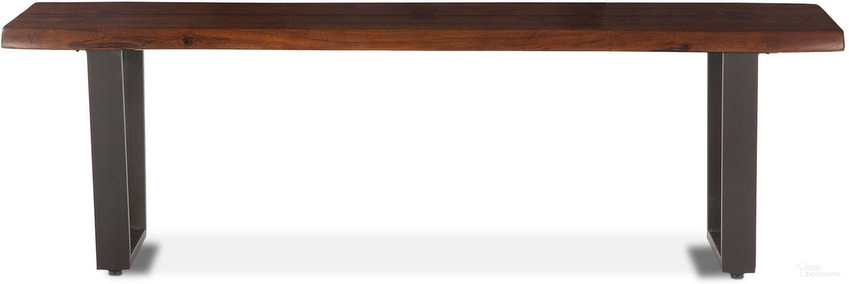 The appearance of Belfrie 56 Inch Bench with Acacia In Walnut designed by Home Trends and Design in the industrial interior design. This walnut piece of furniture was selected by 1StopBedrooms from Belfrie Collection to add a touch of cosiness and style into your home. Sku: ZWBFBN56. Material: Acacia Wood.