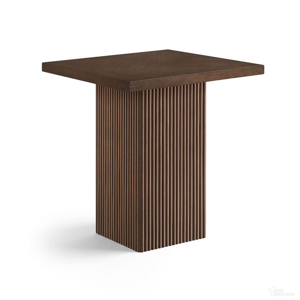 The appearance of Belinda Oak Veneer and Solid Wood Counter Height Table In Brown designed by Meridian in the modern / contemporary interior design. This brown piece of furniture  was selected by 1StopBedrooms from Belinda Collection to add a touch of cosiness and style into your home. Sku: 750Brown-T Box 1/2 (Top);750Brown-T Box 2/2 (Base). Table Base Style: Pedestal. Table Top Shape: Square. Size: 32" x 32". Material: Oak Veneer.