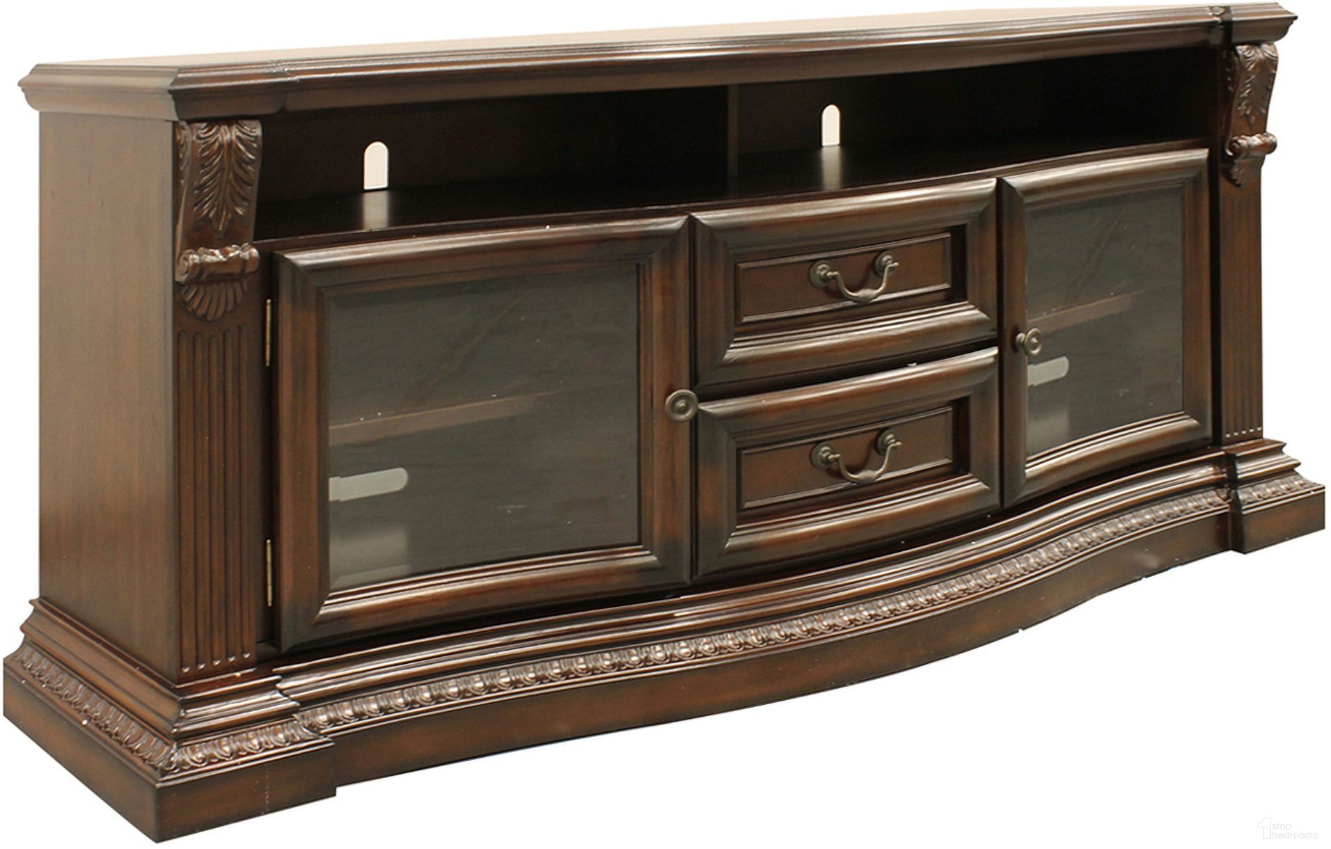 Bella 67" TV Console With Power Center