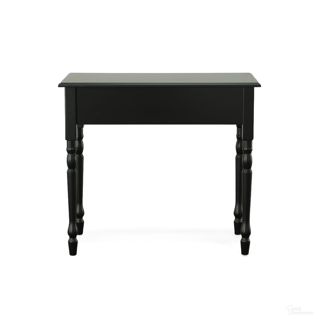 The appearance of Bella Desk In Antique Black designed by Carolina Living in the traditional interior design. This antique black piece of furniture was selected by 1StopBedrooms from Bella Collection to add a touch of cosiness and style into your home. Sku: 3419-AB. Material: MDF.
