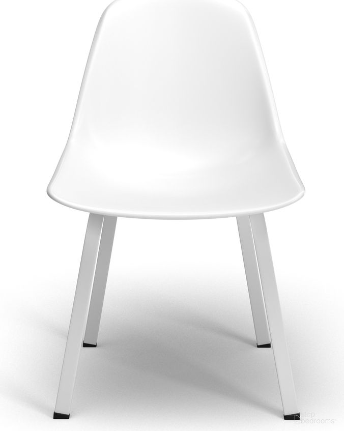 Bella Dining Chair Set of 2 In White
