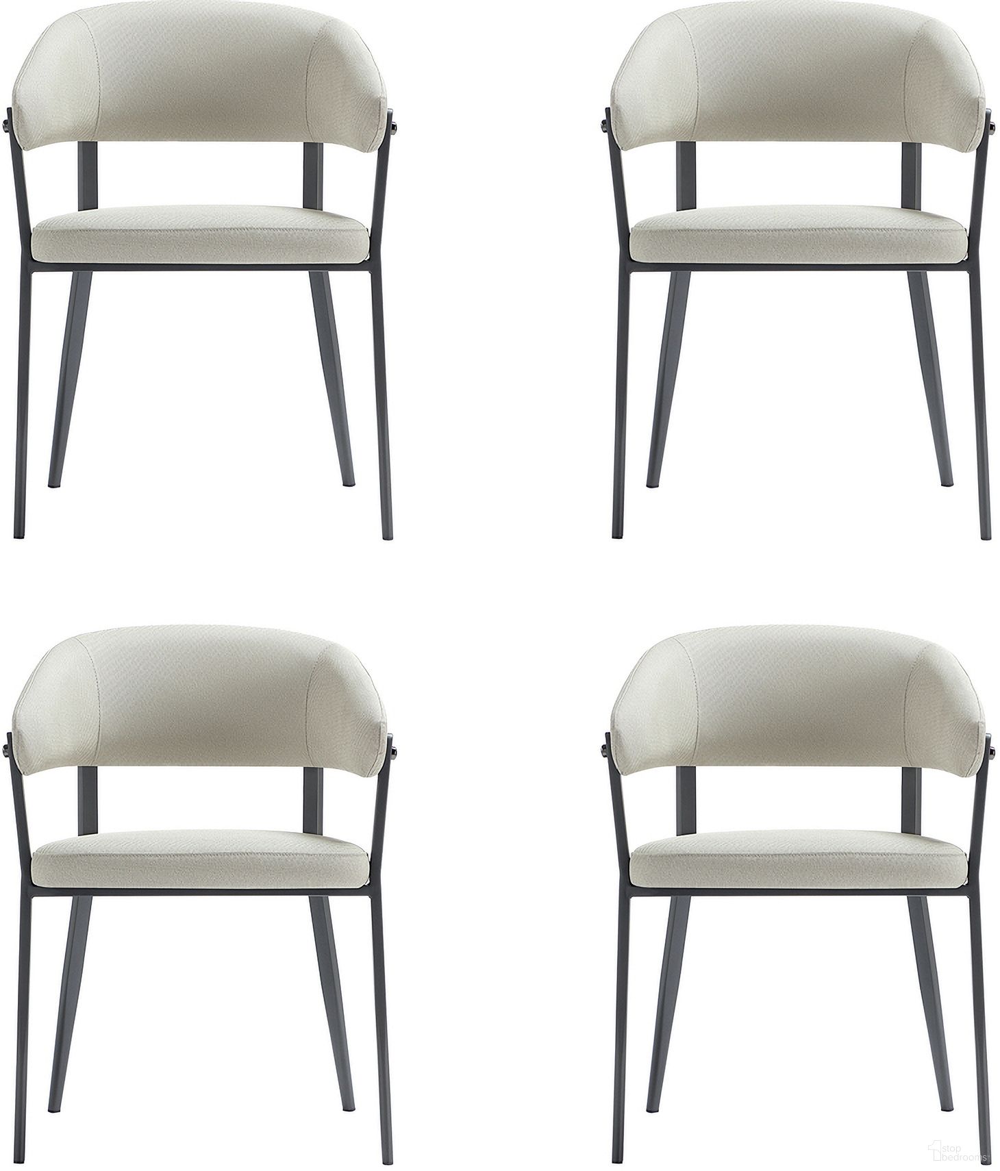 The appearance of Belle Dining Chair Set of 4 In Oatmeal designed by Manhattan Comfort in the modern / contemporary interior design. This oatmeal piece of furniture was selected by 1StopBedrooms from Belle Collection to add a touch of cosiness and style into your home. Sku: DC099-OT;DC099-OT;DC099-OT;DC099-OT. Material: Metal. Chair Type: Arm Chair.