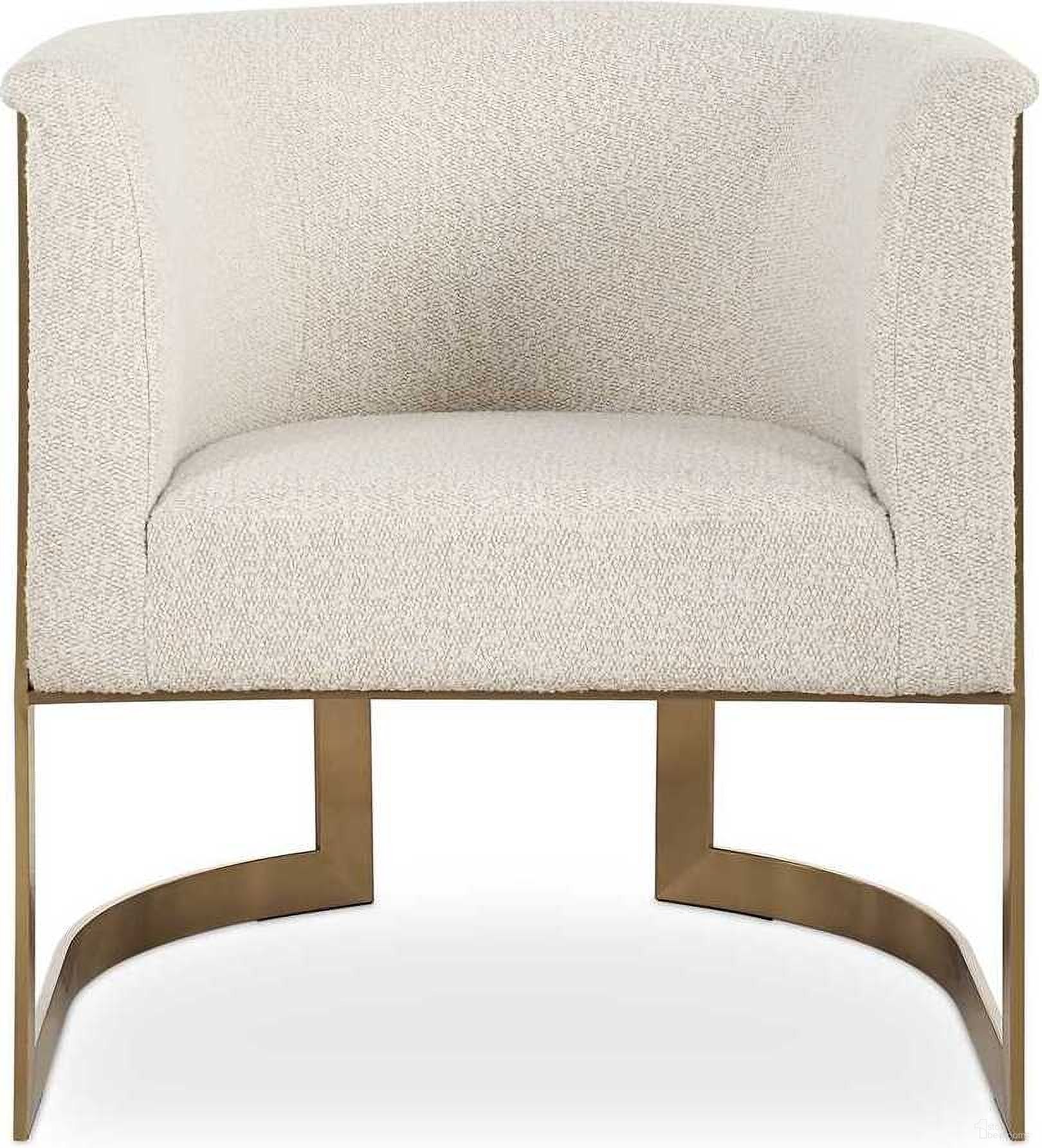 The appearance of Bellina Plush Barrel Chair In Gold designed by Uttermost in the modern / contemporary interior design. This gold piece of furniture was selected by 1StopBedrooms from Bellina Collection to add a touch of cosiness and style into your home. Sku: 23885. Material: Stainless Steel.