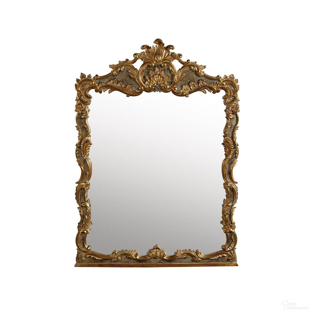 The appearance of Bellucci Mirror In Gold designed by Maitland-Smith in the modern / contemporary interior design. This gold piece of furniture was selected by 1StopBedrooms from Maitland Smith Collection to add a touch of cosiness and style into your home. Sku: 8156-28. Material: Metal.