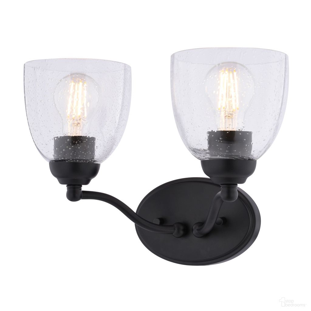 Bellwood 13.5 Inch 2 Light Vanity In Matte Black