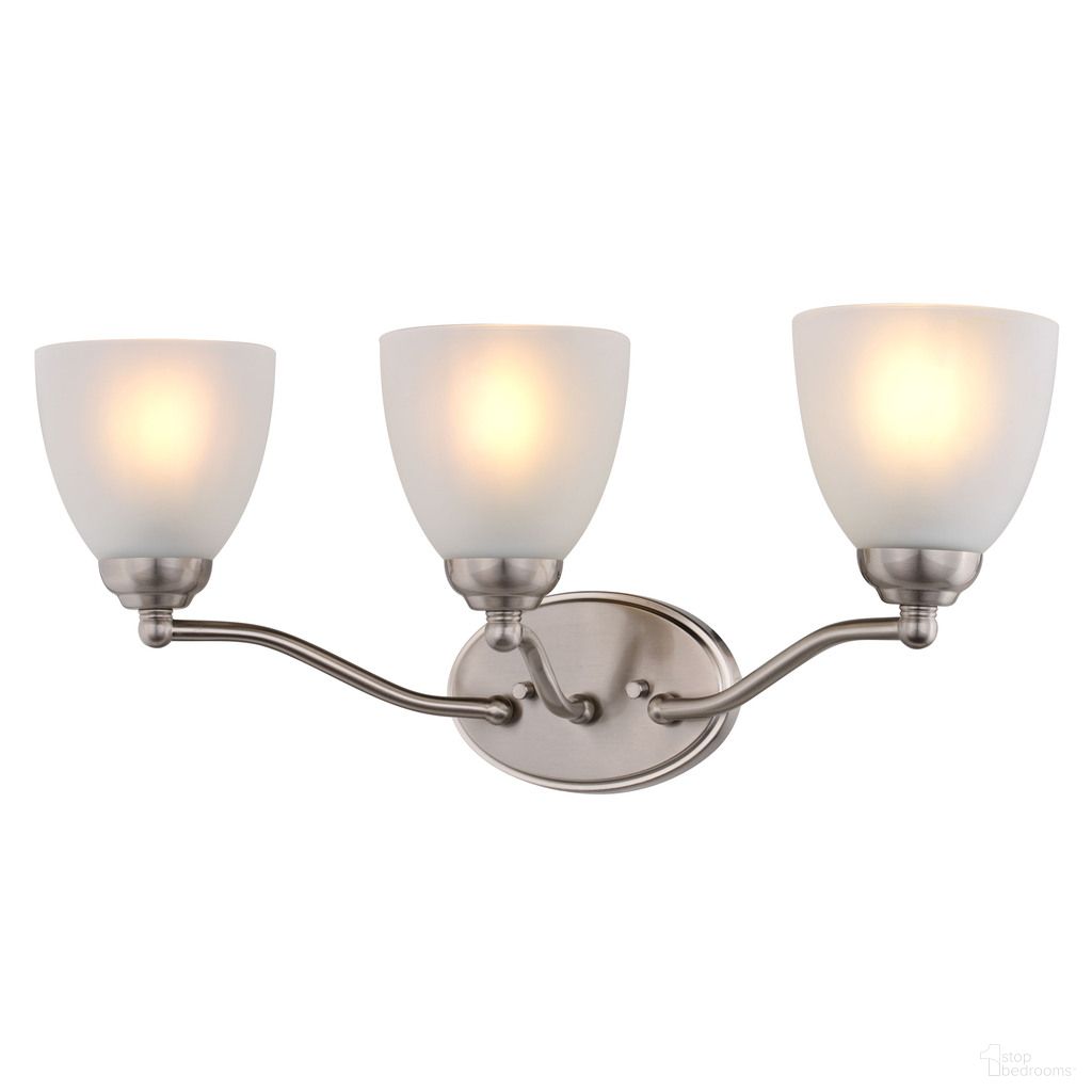 Bellwood 21.5 Inch 3 Light Vanity In Satin Nickel