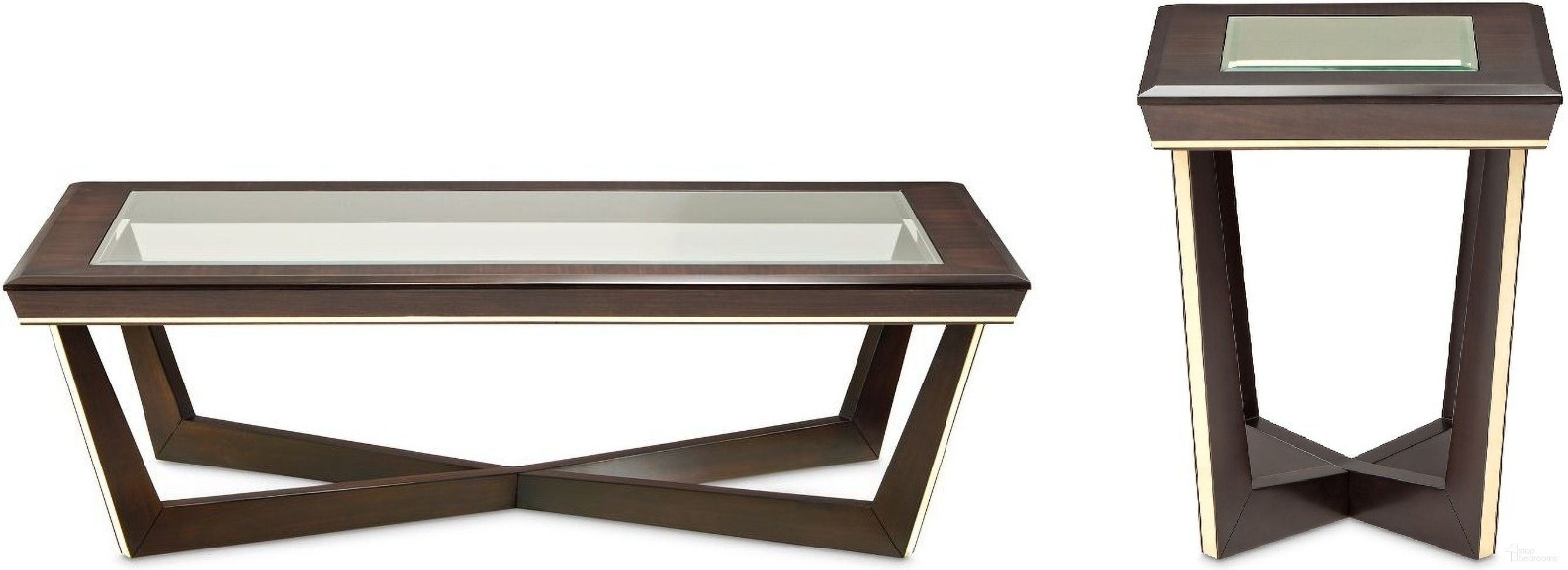 The appearance of Belmont Place Occasional Table Set In Espresso designed by Michael Amini in the modern / contemporary interior design. This espresso piece of furniture was selected by 1StopBedrooms from Belmont Place Collection to add a touch of cosiness and style into your home. Sku: N9085201-409;N9085202-409. Material: Polyester.
