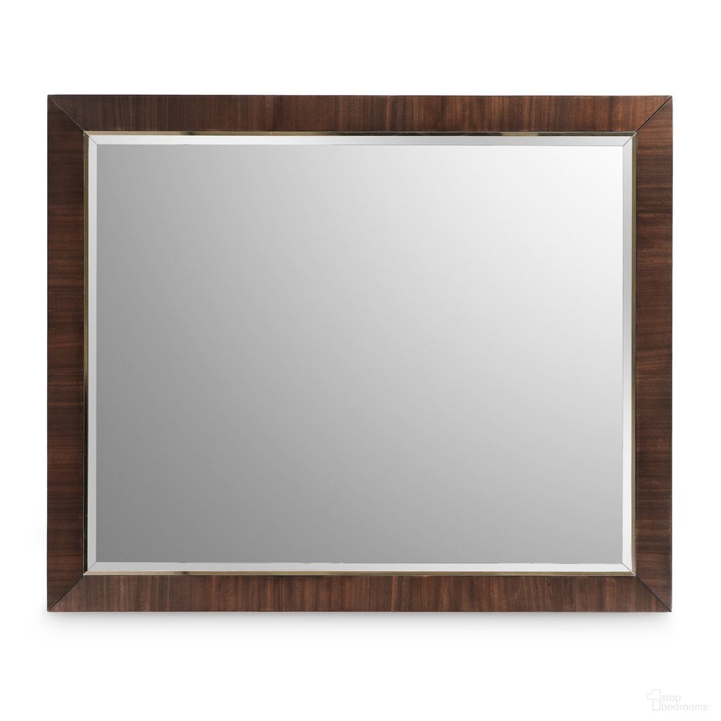 The appearance of Belmont Place Wall Mirror In Espresso designed by Michael Amini in the transitional interior design. This espresso piece of furniture was selected by 1StopBedrooms from Belmont Place Collection to add a touch of cosiness and style into your home. Sku: N9085260-409. Material: Solid Wood.