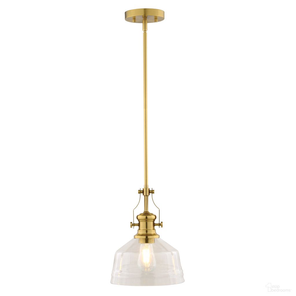 Beloit 9 Inch Mini Pendant In Brushed Gold