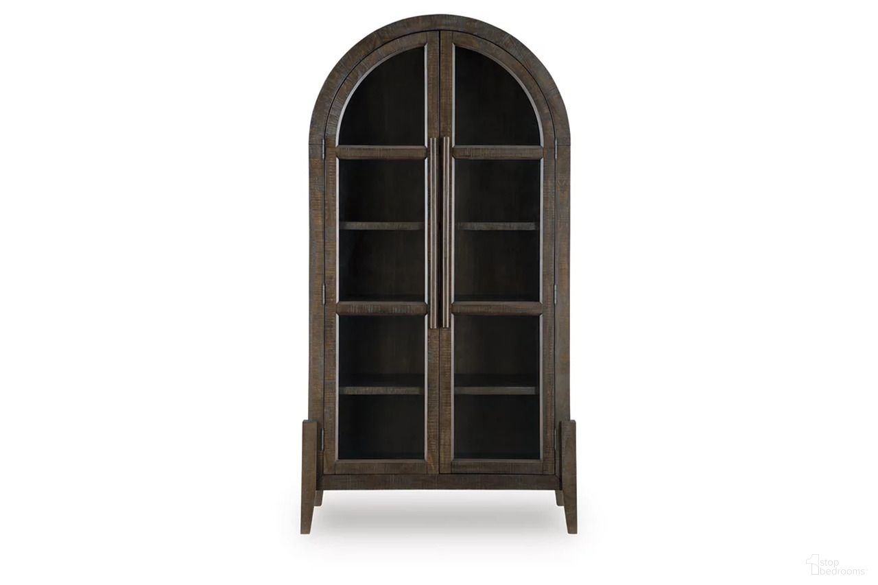 Benhall Accent Cabinet In Dark Brown