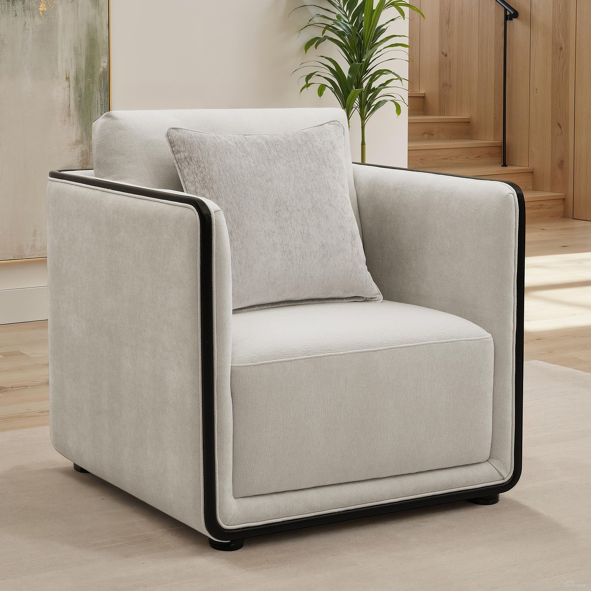 The appearance of Benilde Chair In Taupe designed by Furniture of America in the modern / contemporary interior design. This taupe piece of furniture was selected by 1StopBedrooms from Benilde Collection to add a touch of cosiness and style into your home. Sku: FM67004TP-CH. Material: Chenille.