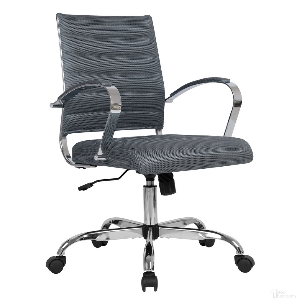 The appearance of Benmar Home Mesh Office Chair In Grey designed by LeisureMod in the modern / contemporary interior design. This grey piece of furniture was selected by 1StopBedrooms from Benmar Collection to add a touch of cosiness and style into your home. Sku: BO19GRM. Material: Mesh.