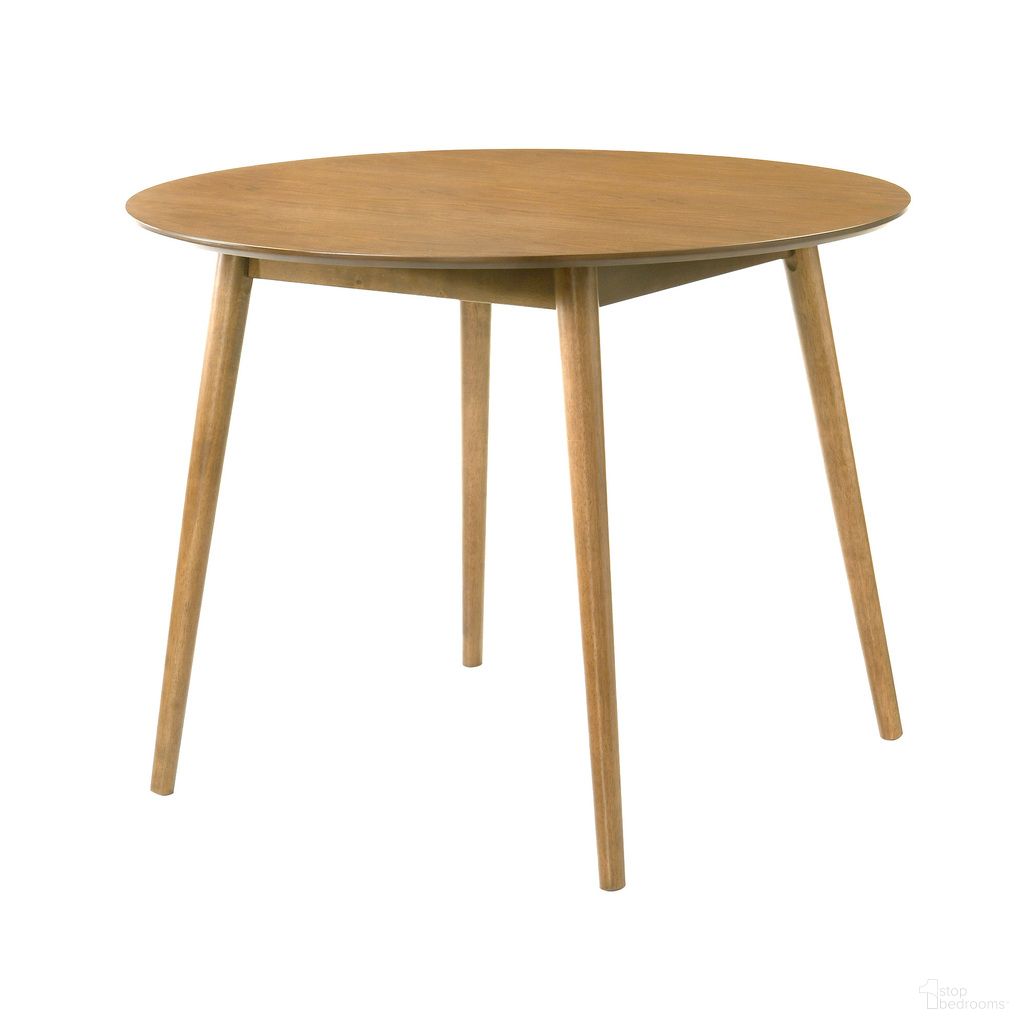 The appearance of Bennet 47 Inch Round Pub Table In Walnut designed by Armen Living in the modern / contemporary interior design. This walnut piece of furniture was selected by 1StopBedrooms from Bennet Collection to add a touch of cosiness and style into your home. Sku: LCBTPUOK. Material: Rubberwood.