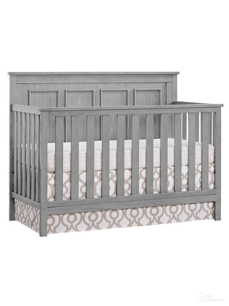 Bennett 4 In 1 Convertible Crib In Rustic Gray