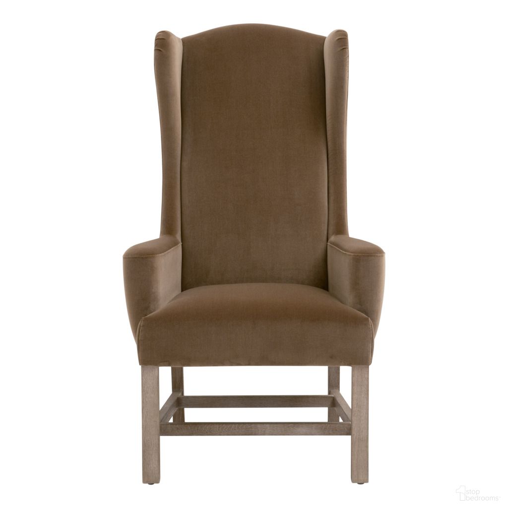 The appearance of Stitch and Hand Bennett Arm Chair In Caramel designed by Essentials For Living in the transitional interior design. This caramel piece of furniture was selected by 1StopBedrooms from Stitch & Hand Collection to add a touch of cosiness and style into your home. Sku: 7107UP.CAR/NG. Chair Type: Arm Chair. Material: Oak Wood.