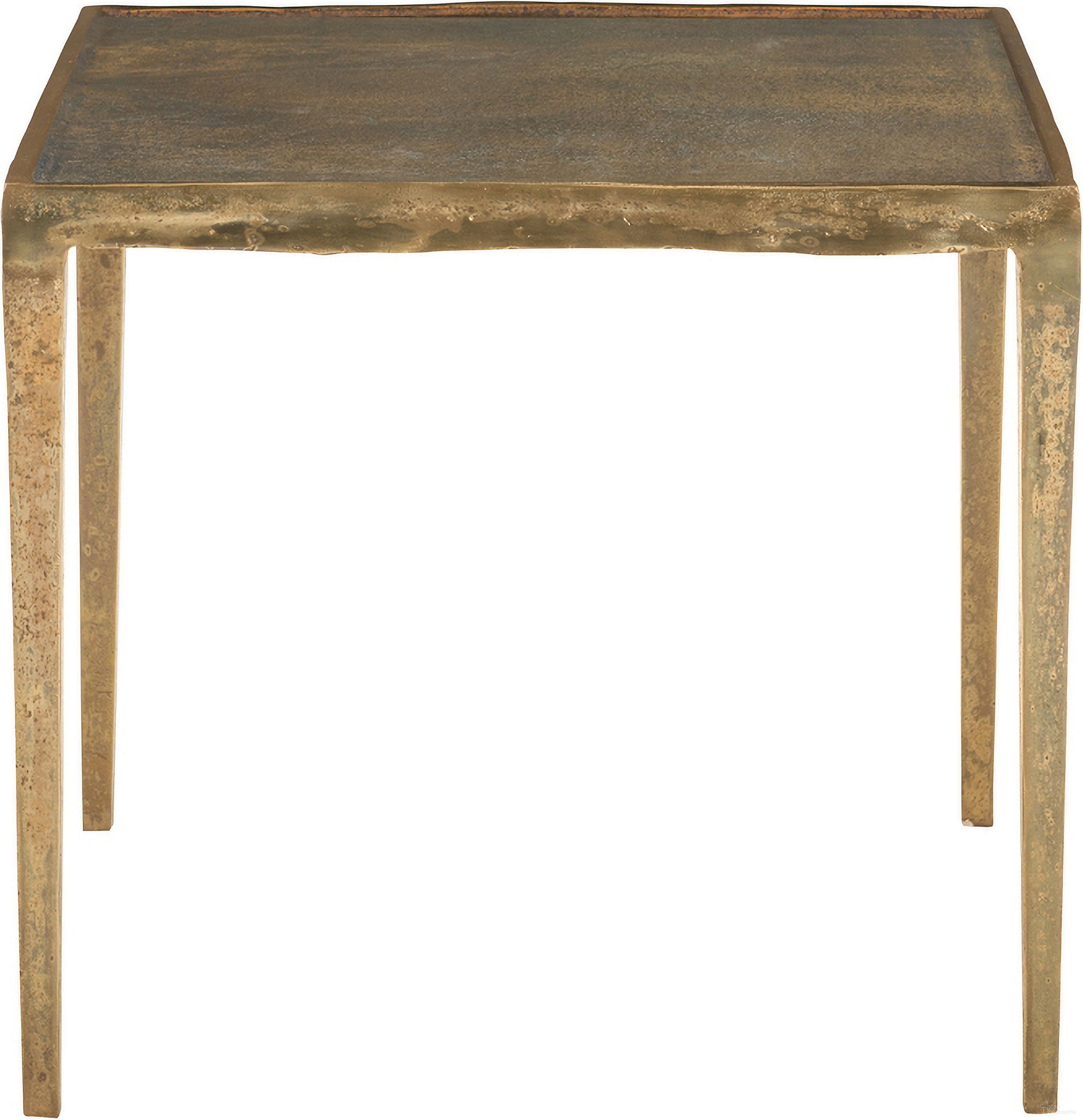 The appearance of Benson Square End Table designed by Bernhardt in the modern / contemporary interior design. This vintage brass piece of furniture  was selected by 1StopBedrooms from Benson Collection to add a touch of cosiness and style into your home. Sku: 438122. Material: Aluminum.
