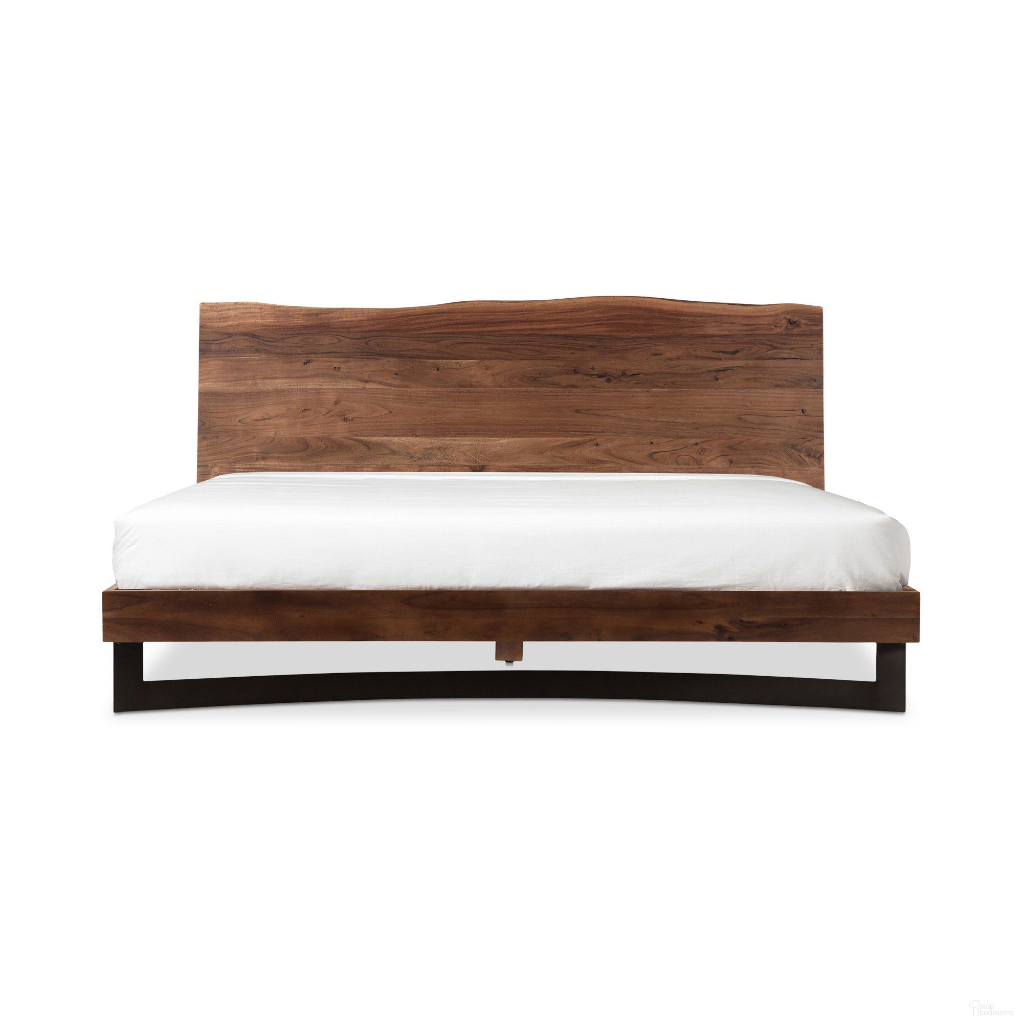 The appearance of Bent Brown King Platform Bed designed by Moes Home in the rustic / southwestern interior design. This brown piece of furniture was selected by 1StopBedrooms from Bent Collection to add a touch of cosiness and style into your home. Sku: VE-1088-03-0. Bed Type: Platform Bed. Material: Wood. Bed Size: King.