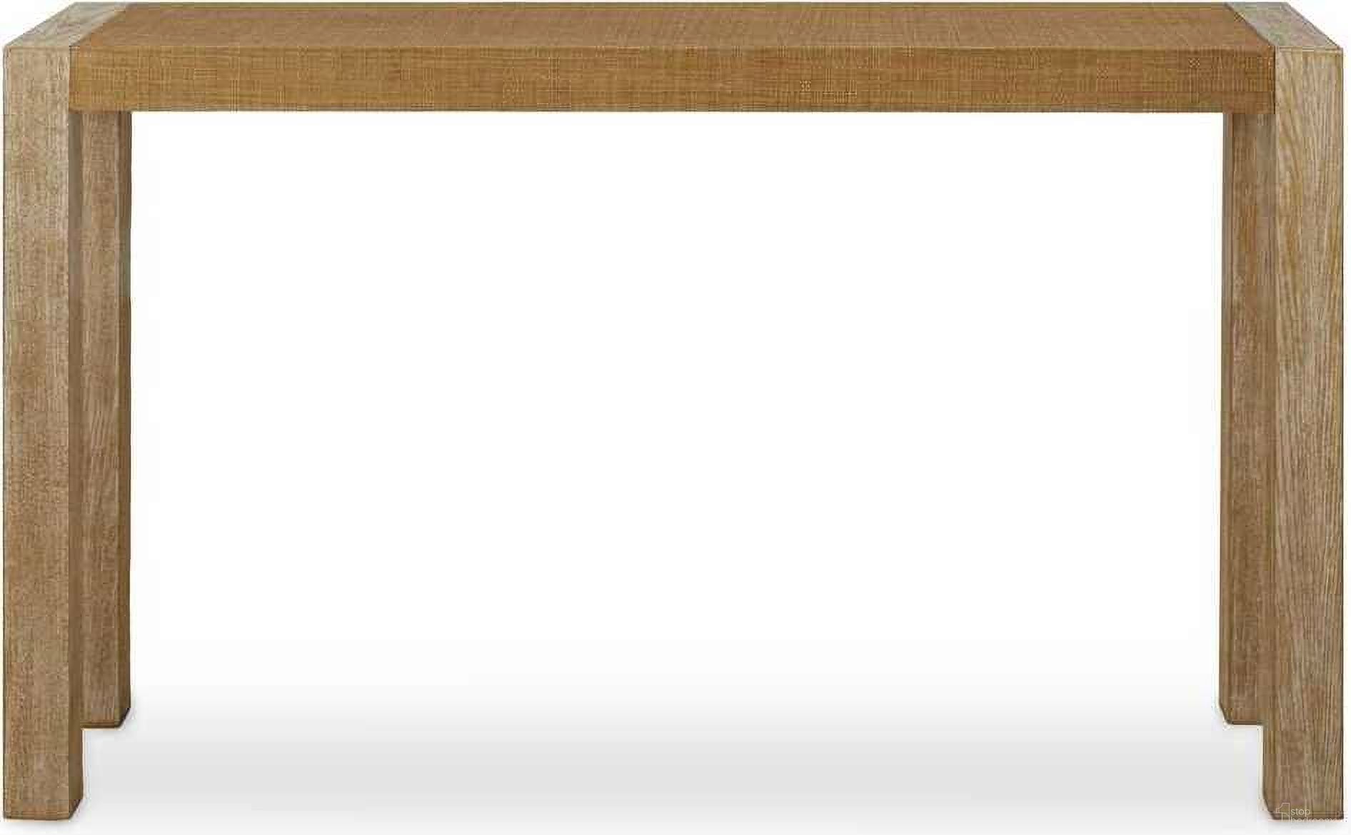 The appearance of Bentley Grasscloth Console Table In Woodtone designed by Uttermost in the coastal interior design. This woodtone piece of furniture was selected by 1StopBedrooms from Bentley Collection to add a touch of cosiness and style into your home. Sku: 24510. Material: MDF.