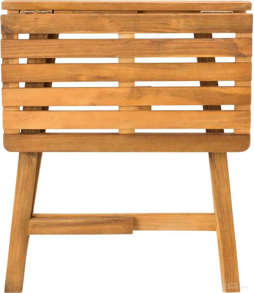 The appearance of Benton Natural Balcony Table designed by Safavieh in the modern / contemporary interior design. This natural piece of furniture was selected by 1StopBedrooms from Benton Collection to add a touch of cosiness and style into your home. Sku: PAT6755A. Material: Steel.
