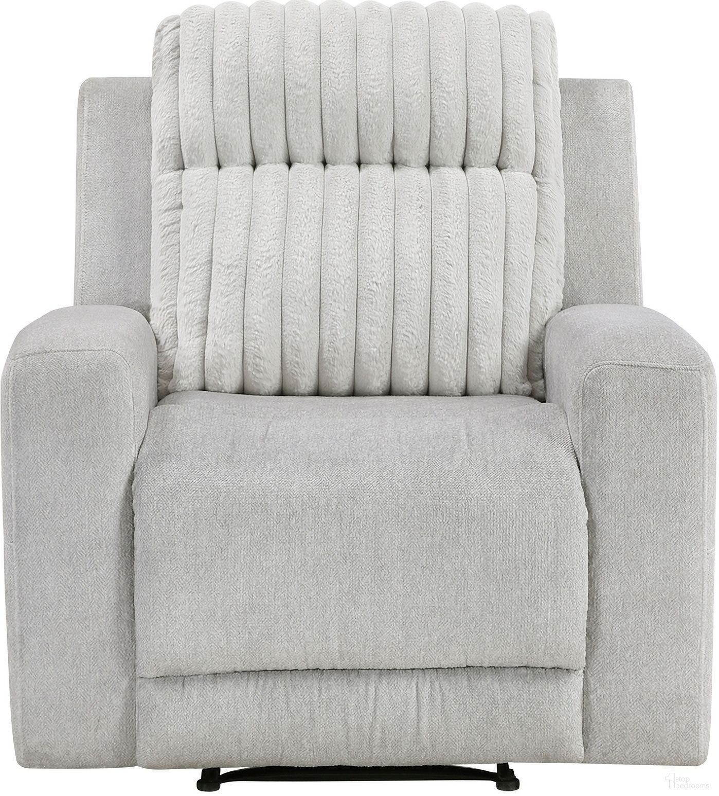 The appearance of Benton Reclining Chair In Gray designed by Homelegance in the modern / contemporary interior design. This gray piece of furniture was selected by 1StopBedrooms from Benton Collection to add a touch of cosiness and style into your home. Sku: 9728LGY-1. Material: Corduroy.