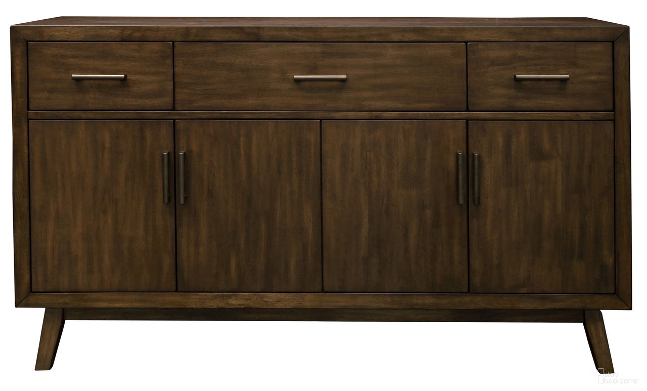 The appearance of Berkeley Server In Coffee designed by A-America in the modern / contemporary interior design. This coffee piece of furniture was selected by 1StopBedrooms from Berkeley Collection to add a touch of cosiness and style into your home. Sku: BERCF9010. Material: Solid Rubberwood.